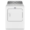 Maytag 7-cu Ft Side Swing Door Electric Dryer - White
