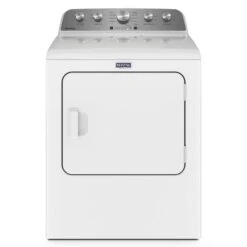 Maytag 7-cu Ft Side Swing Door Electric Dryer - White