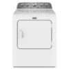 Maytag Side Swing Door Steam Electric Dryer With Enhanced Cycles - 7-cu Ft - White