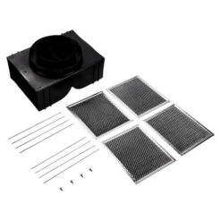 Accessories Whirlpool Aluminum Range Hood Recirculation Kit - Black