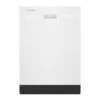 Whirlpool 55 DBA 24-in Built-In Dishwasher With Boost Cycle And Pocket Handle - White