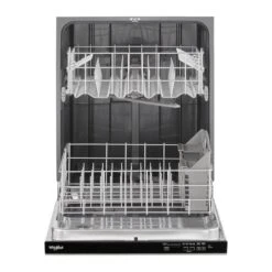 Whirlpool 55 DBA 24-in Built-In Dishwasher With Boost Cycle And Pocket Handle (Stainless Steel) -Cheap My Cook Nest Store 30006834b L