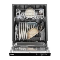 Whirlpool 55 DBA 24-in Built-In Dishwasher With Boost Cycle And Pocket Handle (Stainless Steel) -Cheap My Cook Nest Store 30006834c L