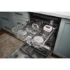 Whirlpool 55 DBA 24-in Built-In Dishwasher With Boost Cycle And Pocket Handle (Stainless Steel)