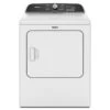 Whirlpool 7-ft³ White Electric Dryer