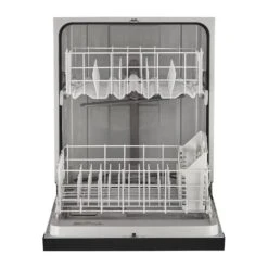 Whirlpool 24-in Black Built-In Dishwasher With Triple Filtration - 51 DB -Cheap My Cook Nest Store 30006927b L