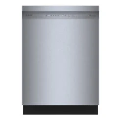 Bosch 100+ Series 24-in 46 DBA Three-Rack Smudge Free Stainless Steel Built-In Dishwasher With Home Connect -Cheap My Cook Nest Store 30855401 L