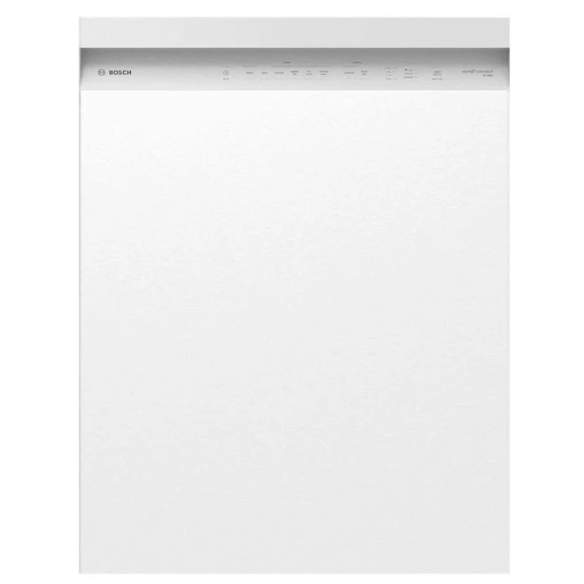Bosch 100+ Series White 24-In Smart Built-In Dishwasher With Home Connect 1 Bosch 100+ Series White 24-In Smart Built-In Dishwasher With Home Connect