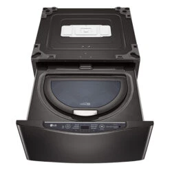 LG Sidekick Pedestal Washer - 700 RPM - 1.1-cu Ft - 27-in - Black Stainless Steel -Cheap My Cook Nest Store 30895209 L