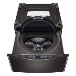 LG Sidekick Pedestal Washer - 700 RPM - 1.1-cu Ft - 27-in - Black Stainless Steel -Cheap My Cook Nest Store 30895209b L