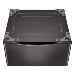 LG Washer Pedestal 27-in With Drawer Black Steel -Cheap My Cook Nest Store 30895210 L