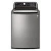 LG Top-Load High Efficiency Washer - Wi-Fi Enabled - 27-in - Graphite - 6-cu Ft