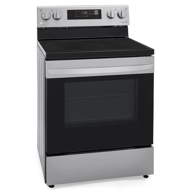 LG Smart EasyClean 5 Elements Electric Range - 30-in - 6.3-cu Ft - Stainless Steel 4 LG Smart EasyClean 5 Elements Electric Range - 30-in - 6.3-cu Ft - Stainless Steel - Image 4