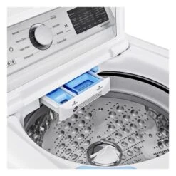 LG Smart Top-Load Washer - 4-Way Agitator - TurboWash Technology - 5.6-cu Ft - White -Cheap My Cook Nest Store 30895274c L