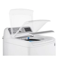 LG Smart Top-Load Washer - 4-Way Agitator - TurboWash Technology - 5.6-cu Ft - White -Cheap My Cook Nest Store 30895274e L