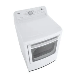 LG 7.3-cu Ft Electric Dryer - Sensor Dry - White -Cheap My Cook Nest Store 30895275c L