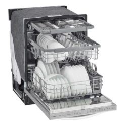 LG 24-in Built-In Dishwasher - QuadWash - Stainless Steel - Energy Star Certified -Cheap My Cook Nest Store 30895316e L