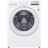LG 5.2-cu. Ft. High Efficiency Stackable Front-Load Washer (White) ENERGY STAR Certified