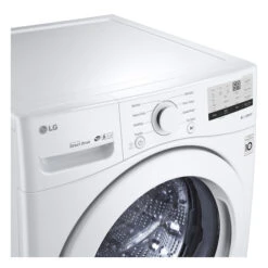 LG 5.2-cu. Ft. High Efficiency Stackable Front-Load Washer (White) ENERGY STAR Certified 8 LG 5.2-cu. Ft. High Efficiency Stackable Front-Load Washer (White) ENERGY STAR Certified -Cheap My Cook Nest Store 30895362d L