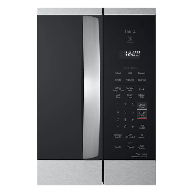LG Smart Over The Range Microwave 2.1-cu.ft. Stainless Steel 1 LG Smart Over The Range Microwave 2.1-cu.ft. Stainless Steel