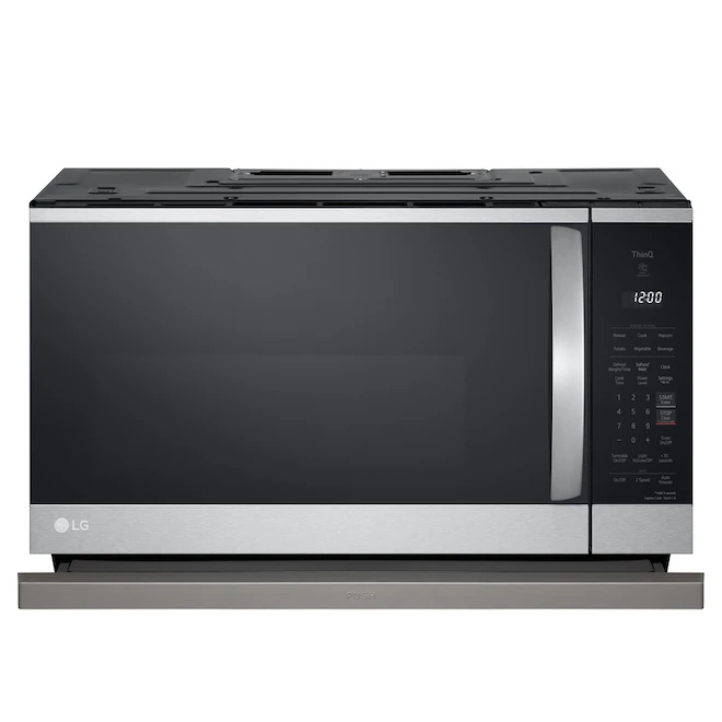 LG Smart Over The Range Microwave 2.1-cu.ft. Stainless Steel 3 LG Smart Over The Range Microwave 2.1-cu.ft. Stainless Steel - Image 3