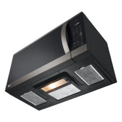 LG 1.8-ft³ Smart Over-the-Range Microwave Oven - Black Smudge Resistant Stainless Steel -Cheap My Cook Nest Store 30895386d L