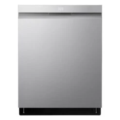 LG 24-in Top Control Dishwasher - 44 DBA - QuadWash Pro - Dynamic Dry - Stainless Steel