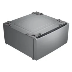 LG 27-in Front Load Washer/Dryer Stainless Steel Pedestal -Cheap My Cook Nest Store 30895413e L