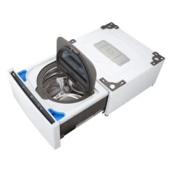 LG 1.1-ft³ White Pedestal-Washer For 27-in Front Load Washer -Cheap My Cook Nest Store 30895417c L