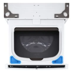 LG 1.1-ft³ White Pedestal-Washer For 27-in Front Load Washer -Cheap My Cook Nest Store 30895417e L