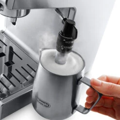 DeLonghi Stainless Steel Manual Espresso And Cappuccino Machine -Cheap My Cook Nest Store 32016432b L