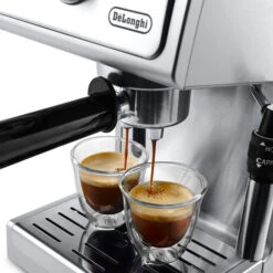 DeLonghi Stainless Steel Manual Espresso And Cappuccino Machine -Cheap My Cook Nest Store 32016432d L
