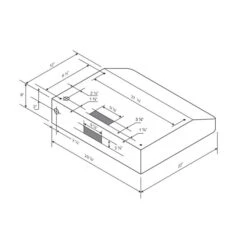 Cyclone 30-in Undercabinet Range Hood (Stainless Steel) -Cheap My Cook Nest Store 330008675 AlternateImage2 l