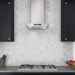 Ancona 36-in Wall-Mounted Range Hood (Stainless Steel) -Cheap My Cook Nest Store 330009930 AlternateImage1 l