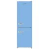 Iio Retro-Mod Light Blue 11-cu Ft Standard-Depth Bottom-Freezer Refrigerator - Energy Star-Certified
