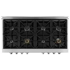 Ancona 48-in 7 Burners Stainless Steel Gas Cooktop -Cheap My Cook Nest Store 330967864 AlternateImage2 l