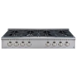 Ancona 48-in 7 Burners Stainless Steel Gas Cooktop