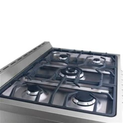 Ancona 36-in Stainless Steel 5 Burners 3.8-cu Ft Manual Cleaning Convection Oven Freestanding Gas Range