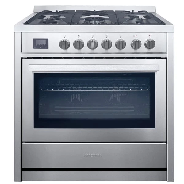 Ancona 36-in Stainless Steel 5 Burners 3.8-cu Ft Manual Cleaning Convection Oven Freestanding Gas Range 5 Ancona 36-in Stainless Steel 5 Burners 3.8-cu Ft Manual Cleaning Convection Oven Freestanding Gas Range - Image 5