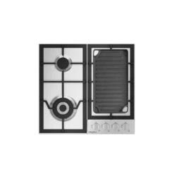 Ancona 24-in 4 Burners Stainless Steel Gas Cooktop