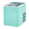 Costway 44-lb Mint Green Drop-Down Door Portable/Countertop Bullet Ice Maker