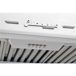 Unique Classic Retro 24-in 500 CFM Ducted Marshmallow White Undercabinet Range Hood With Charcoal Filter Included -Cheap My Cook Nest Store 330975673 AlternateImage2 l