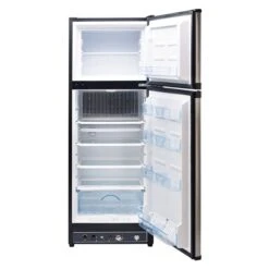 Unique Off-Grid Stainless Steel 9.7-cu Ft Standard-Depth Propane Top-Freezer Refrigerator -Cheap My Cook Nest Store 330975674 AlternateImage2 l