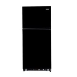 Unique Off-Grid Black 19-cu Ft Standard-Depth Propane Top-Freezer Refrigerator