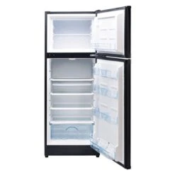 Unique Off-Grid Black 10.3-cu Ft 290-L Standard-Depth Top-Freezer Solar Powered Refrigerator -Cheap My Cook Nest Store 330975690 AlternateImage3 l