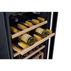 Unique Classic Retro Midnight Black 28-Bottle Freestanding Wine Cooler -Cheap My Cook Nest Store 330975692 AlternateImage4 l