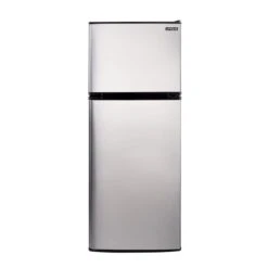 Unique Off-Grid Stainless Steel 10.3-cu Ft 290-L Standard-Depth Top-Freezer Solar Powered Refrigerator