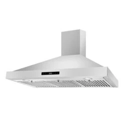 Aria 36-in Convertible Stainless Steel Wall Mounted Range Hood With Charcoal Filter -Cheap My Cook Nest Store 330977893 MainImage 001 l