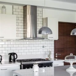 Aria 36-in Convertible Glass And Stainless Steel Wall Mounted Range Hood With Charcoal Filter -Cheap My Cook Nest Store 330977898 AlternateImage3 l