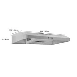 Aria 30-in Convertible Under Cabinet Range Hood In Stainless Steel With Charcoal Filter -Cheap My Cook Nest Store 330977900 AlternateImage1 l